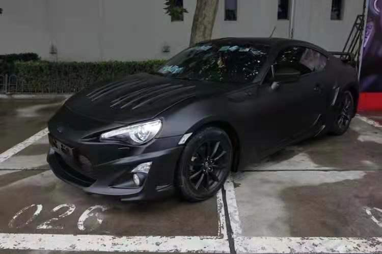 Body kit for Toyota GT86 Subaru BRZ in WD style wide flare Car bumpers engine hood front lip side skirts wing spoiler