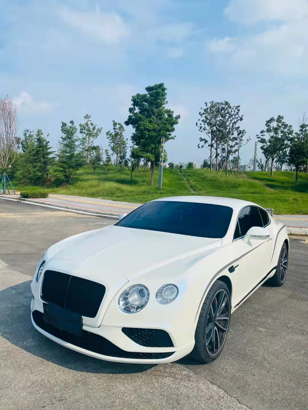 Newest Front Rear Bumper Grills Fenders Body Kit For Bentley 2012 Year Continental GT GTC Upgrade To 2018 Year