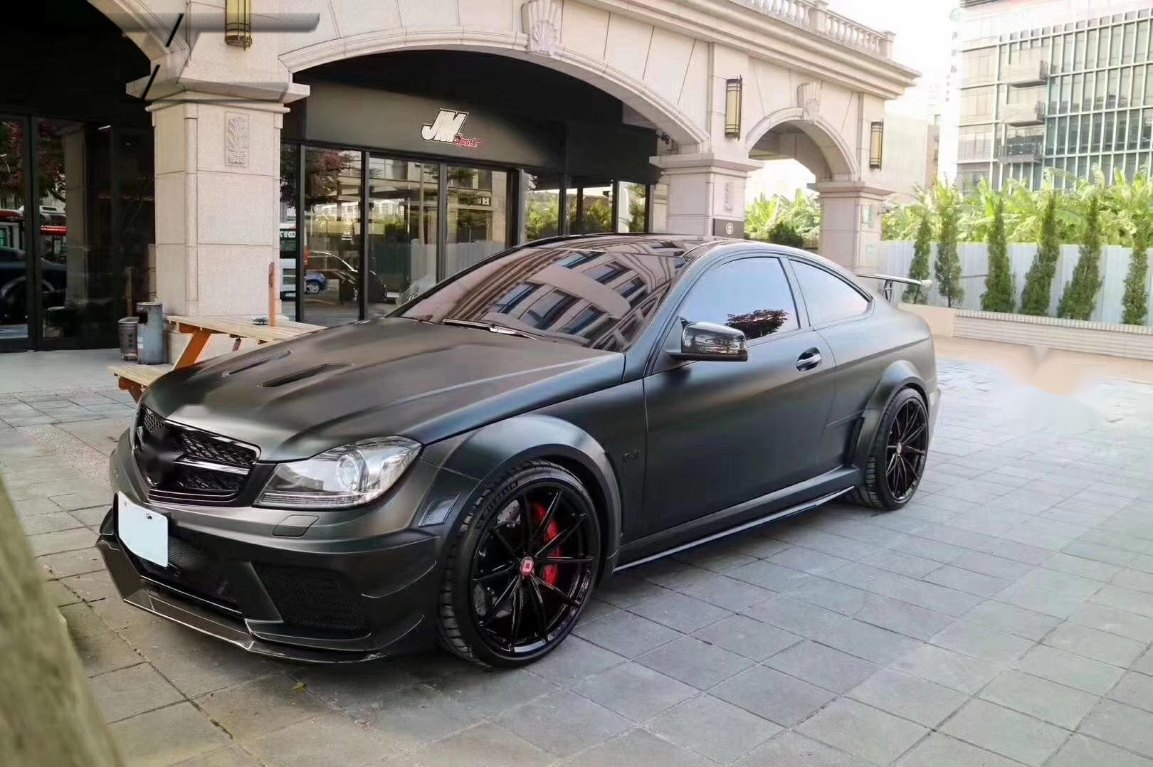 W204 C63 Coupe Perfect fitment Black Series Style Auto Car Full Wide Body kits for MERCEDES BENZ W204 C63 Coupe