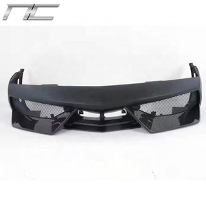 DMC Style Front Bumper Carbon Fiber Side Skirts Rear Diffuser Spoiler Wing Body kits For Lamborghini Gallardo LP550 LP560 LP570