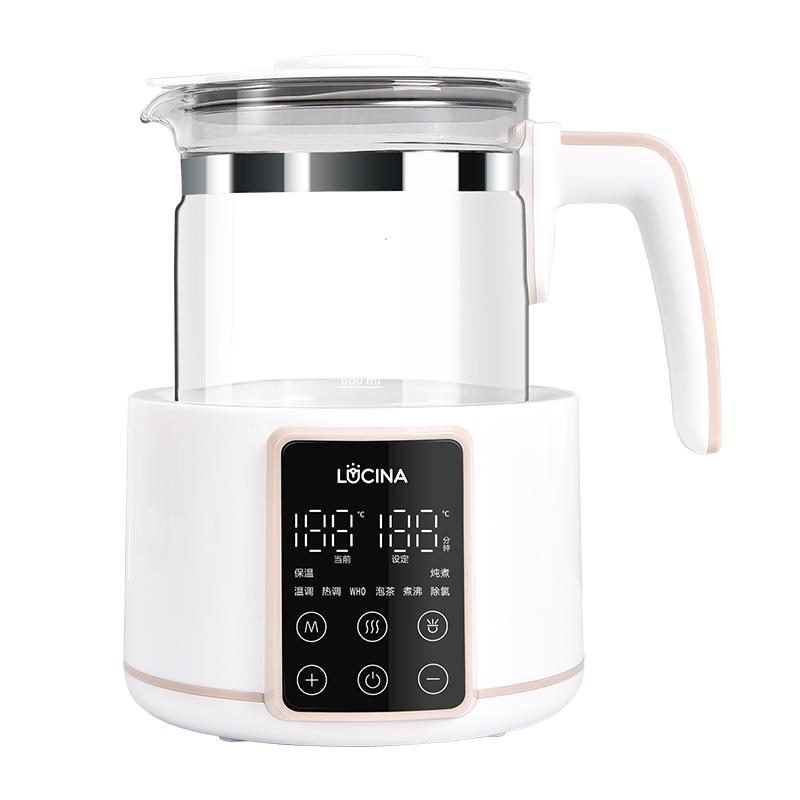 Home Use 1.2L Breast Milk Warmer Mixing Tea Boiler Multifunctional Electric Baby Water Kettle