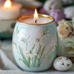 WANHUA easter egg vigil sustainable victorian foton pearled bouquets clam shells guangzhou scented candles for wedding