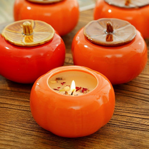 WANHUA creative ceramic home decor candle  luxury candles aromatherapy for mothers day gifts