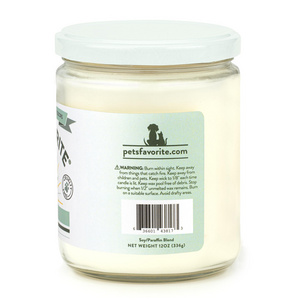 WANHUA white wax conjure pet house scented pet odor eliminator candles