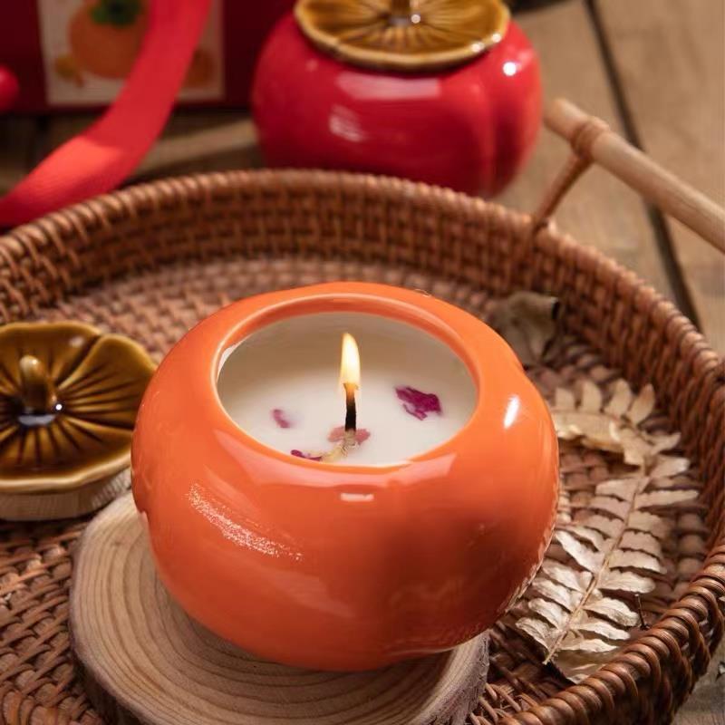 WANHUA creative ceramic home decor candle  luxury candles aromatherapy for mothers day gifts