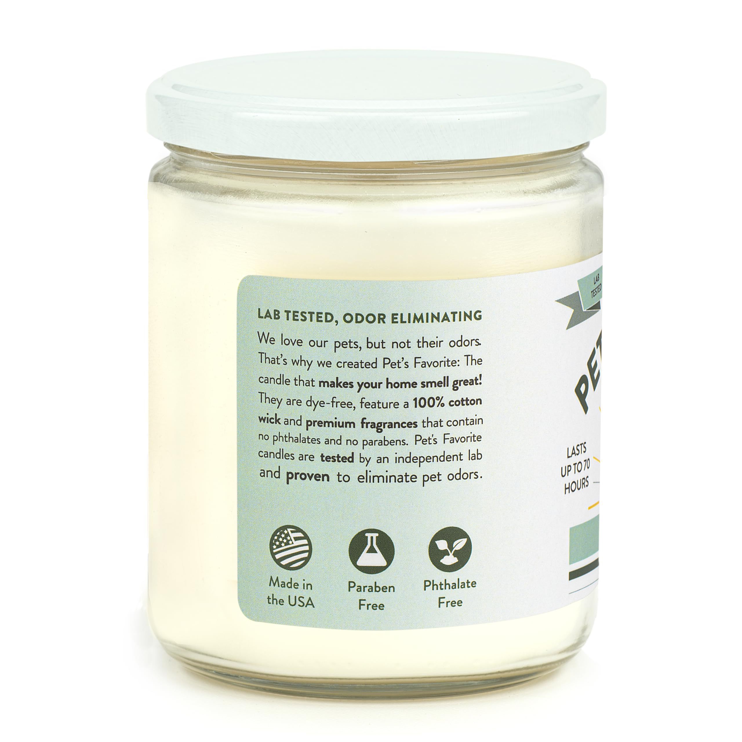 WANHUA white wax conjure pet house scented pet odor eliminator candles