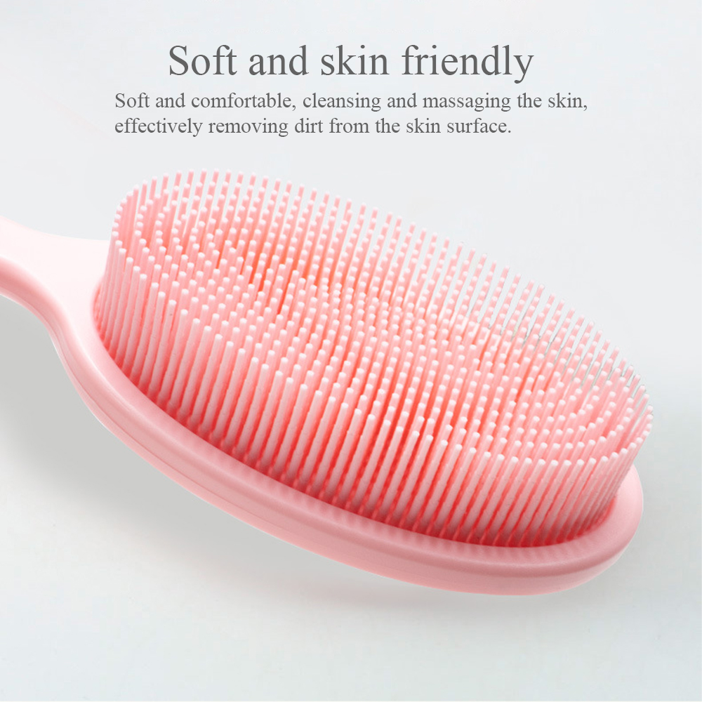 Massage Body Foot Brush Back Bath Body Brush Long Handleshower Brush Scrubber With Long Extendable Handle