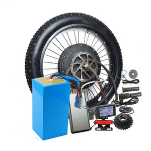 48v 1500w gear 4.0 fat tire electric bike conversion kit electric bicycle conversion kit ebike electric cycle conversion kits