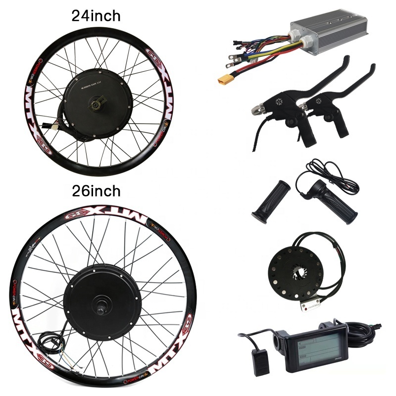 110km/h high speed electric bike conversion kit 48v 72V 3000w 5000w 8000w electric motorcycle kit QS 205 V3 hub motor