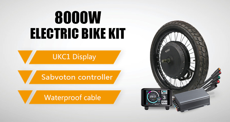 72v 8000w kit 72v 8000w hub electric bike motor kit 72v 8000w 3.5T 5T high torque fast speed dirt electric bike