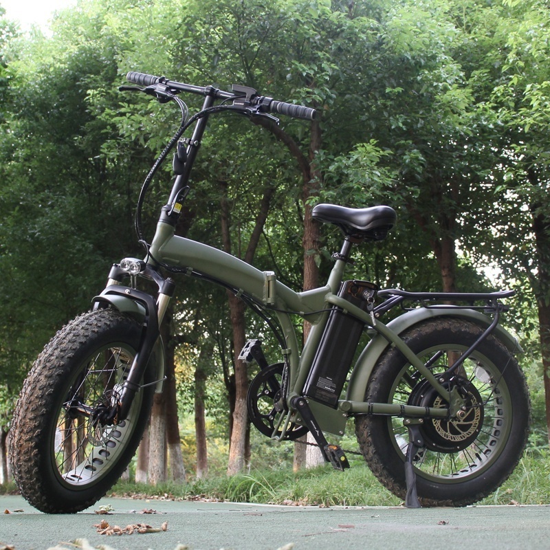 Fast Speed folding Electric Bike 40-45kmh fat tire 20 inch ebike 48v 1000w e bicycle for sale