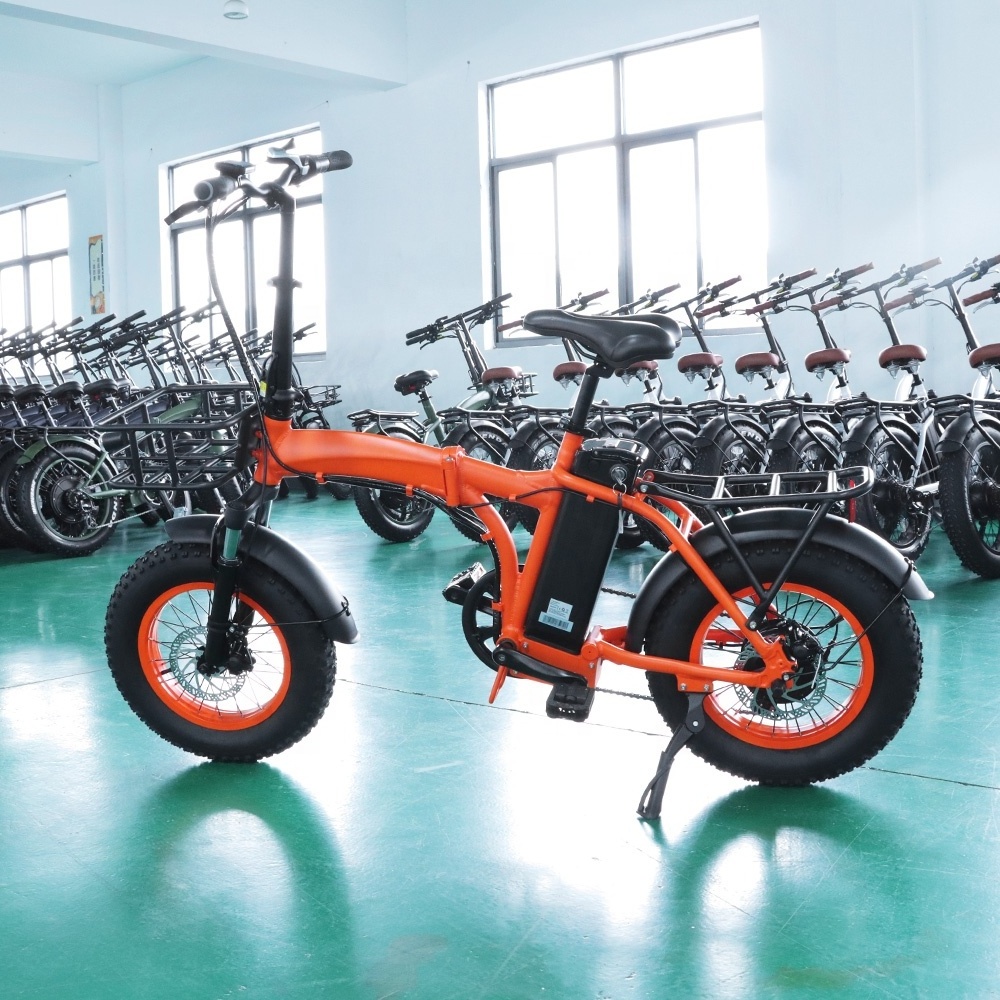 2023 Hot Sale Eu Warehouse Mini Size Folding Electric Bicycle 350W 36V 16 Inch Electric City Bike Foldable Electric Bike