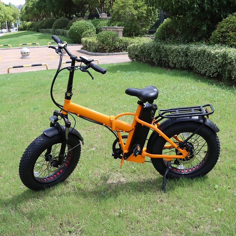 OEM 20 inch 48v 250W 500W 1000W fat tire foldable pera bicicleta electrica plegable ebike / folding electric bicycle bike