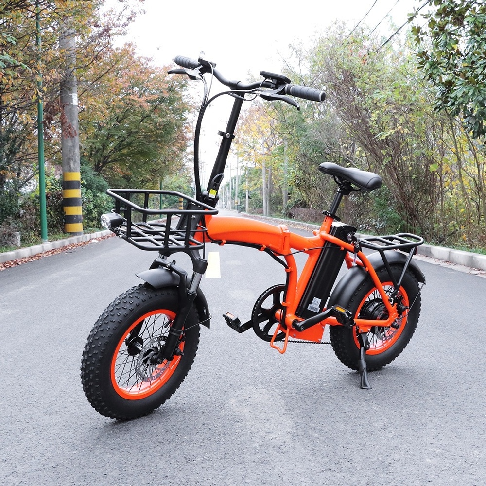 2023 Hot Sale Eu Warehouse Mini Size Folding Electric Bicycle 350W 36V 16 Inch Electric City Bike Foldable Electric Bike