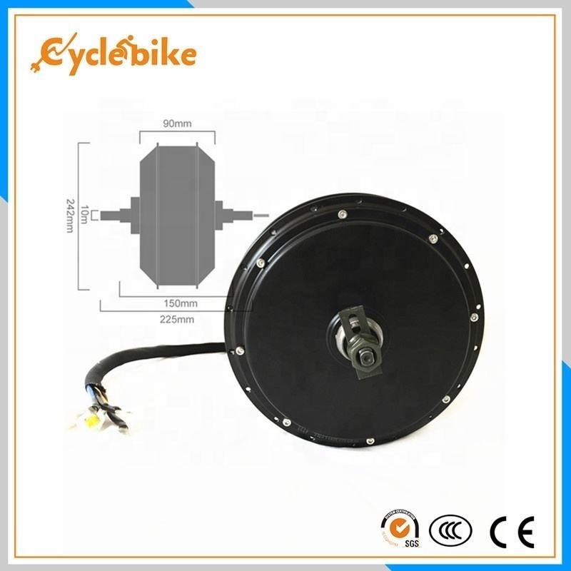 OEM 48v 72v 3000w 5000w 8000w QS 205 50H ebike e-bike Wheel electric bike bicycle rear hub motor conversion kit e bike kit