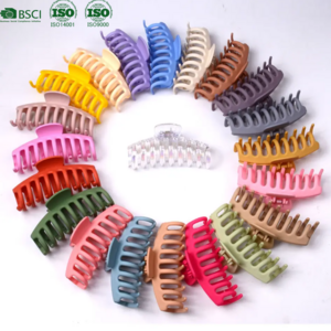 big jaw hair clip river spring assembly machine acrylic matte hair claw clip Shark hair jaw clip