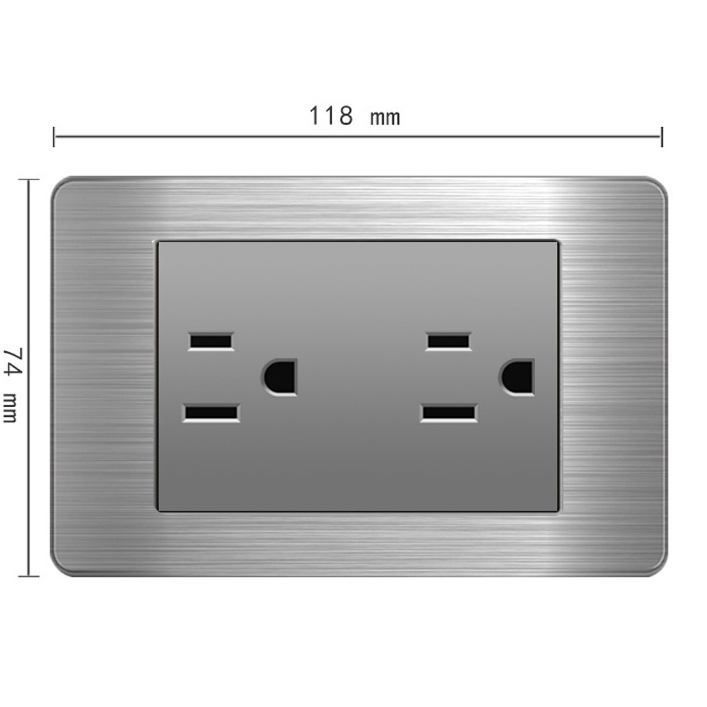 American Standard  electric wall switch and socket modular switch socket Interruptor Light Switch