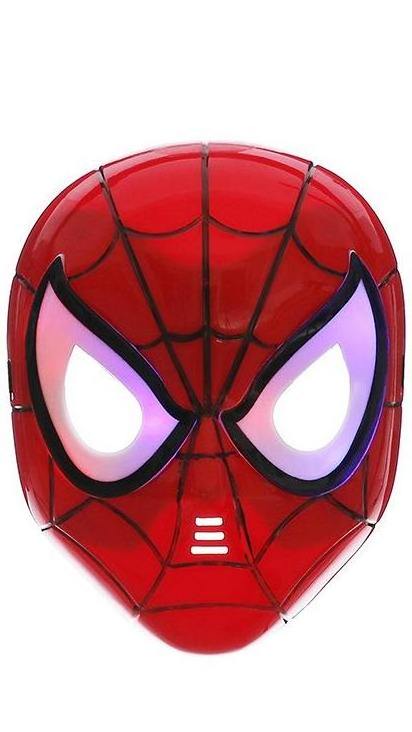 New Halloween Mask Iron Man Black Panther Spider Man Hulk Shield Thor Hammer Cosplay Face Marvel Comics  masque