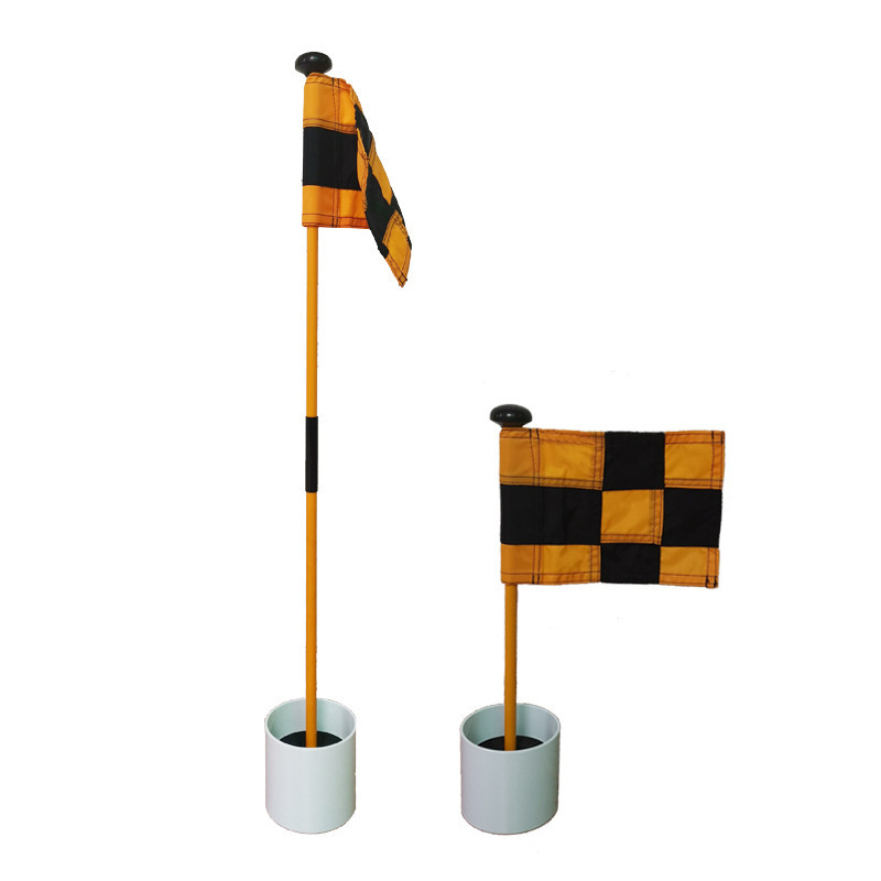 81CM Backyard Practice Golf Hole Pole Cup Flag Stick Golf Putting Green Flagstick Golf Flag