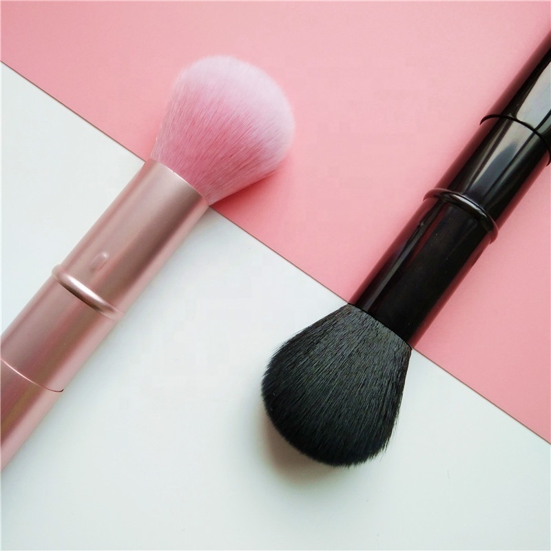 Wholesale Custom Logo the Best Tool Face Powder Blusher Skin Care & Tools Retractable Kabuki Makeup Brush