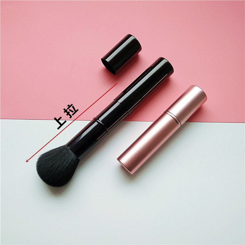 Wholesale Custom Logo the Best Tool Face Powder Blusher Skin Care & Tools Retractable Kabuki Makeup Brush