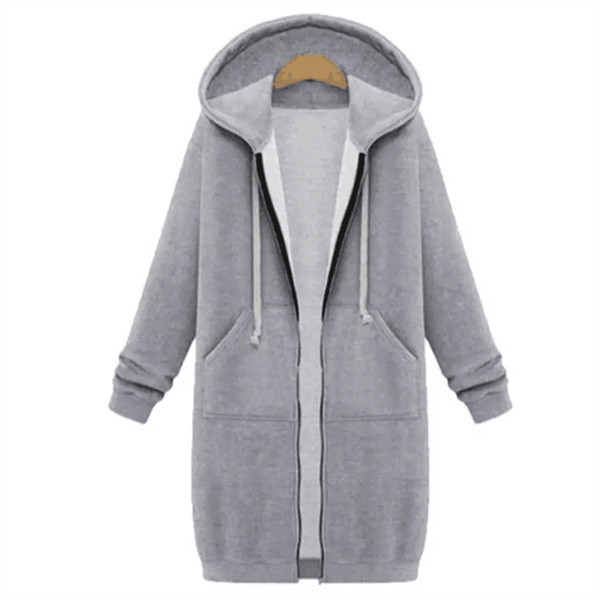 New arrival factory wholesale soft long hoodie dress for women