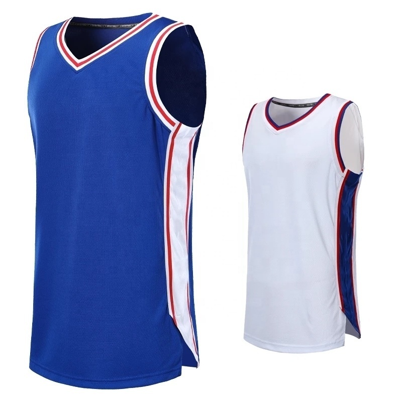 Men sports wear basketball jersey sleeveless vest custom clothing quick dry Athletic latest volleyball jersey design