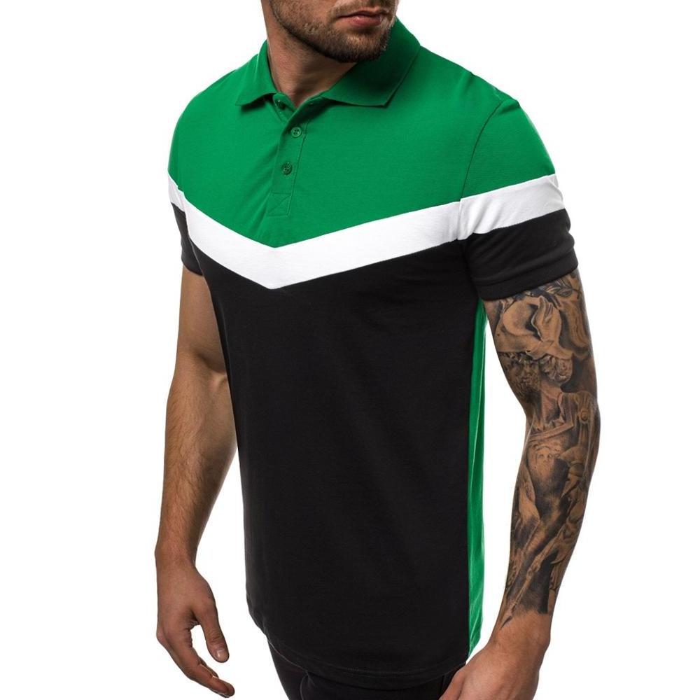 casual wear for men color combination polyester fabric color block shirt polo shirt polo black yellow polo shirt