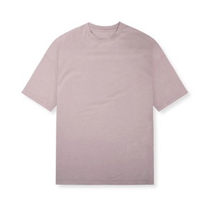 Men s solid color tee shirts with your brand logo or pattern advertising clothing cheap bulk sale customize OEM manufactures