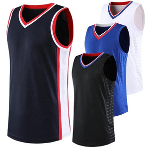 Men sports wear basketball jersey sleeveless vest custom clothing quick dry Athletic latest volleyball jersey design