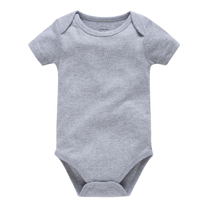 GOTS certified organic cotton babies' clothing baby romper organic cotton pajamas baby boy pajamas