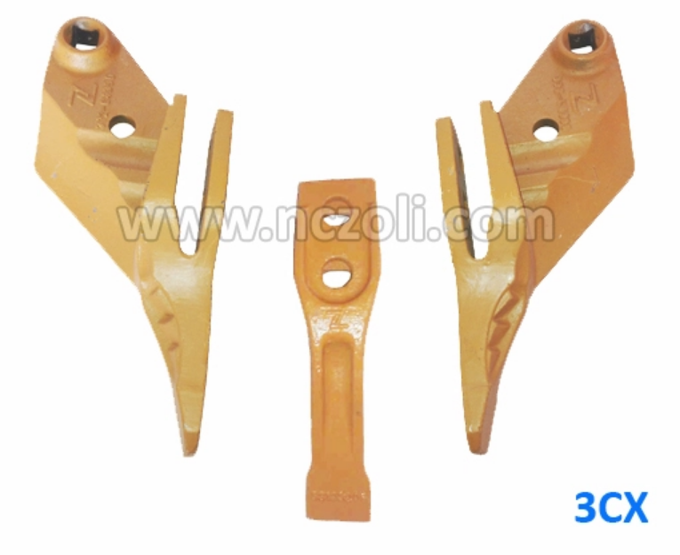 Backhoe Bucket Teeth / Mini Excavator Bucket Teeth for Excavator 3CX