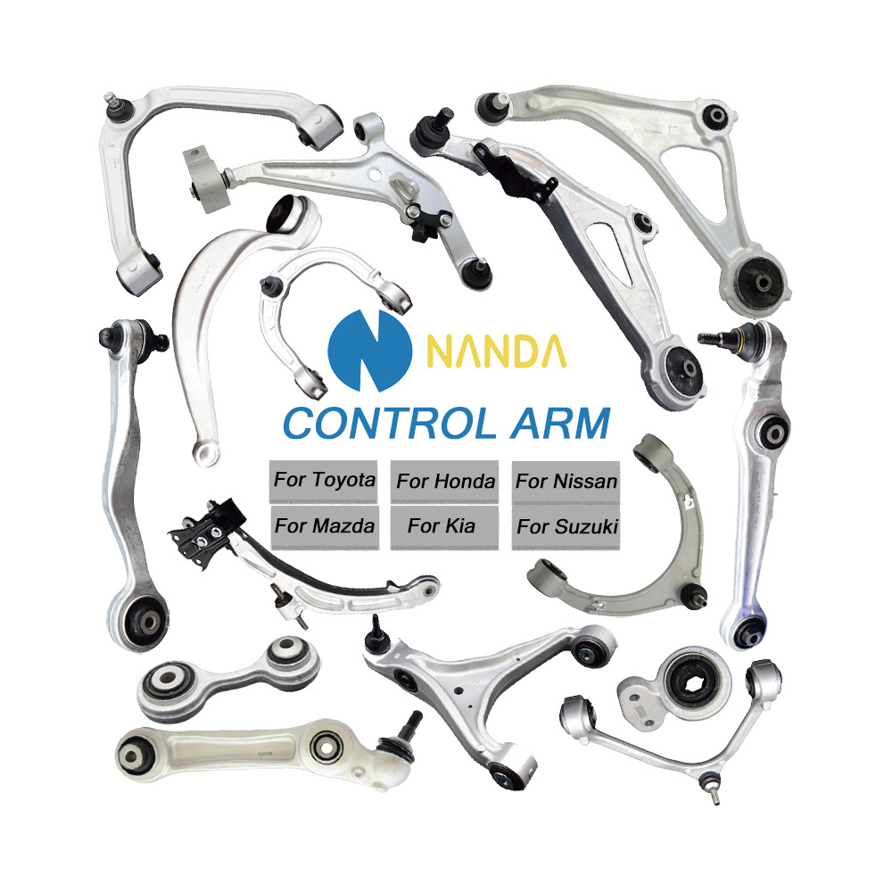 Hot Sales China Auto Parts Suspension Steel Aluminum Lower Upper Control Arm for Nissan urvan tiida 54525-VW100 54524-1MA0A