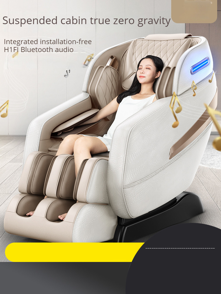 multifunctional china luxury 4d sl track massage chair bed with foot spa with head massage electric chair massage