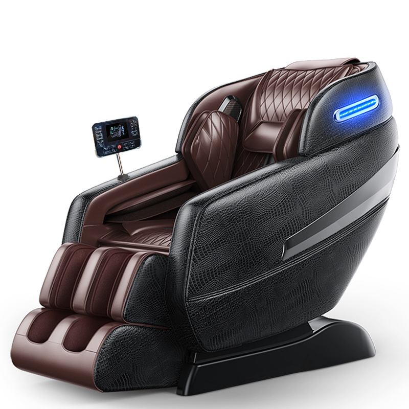 multifunctional china luxury 4d sl track massage chair bed with foot spa with head massage electric chair massage