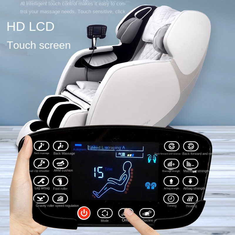 Electric 4D Zero Gravity Full Body Shiatsu Recliner Massage Chair Best Zero Gravity Electric3d Luxury PU Leather Dawangjia 905