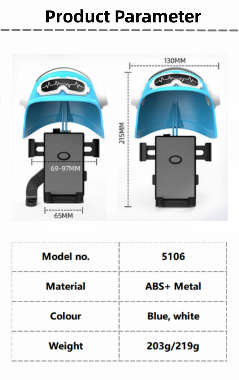 Motorcycle Phone Holder Adjustable Waterproof Case Motorcycle Umbrella Universal Phone Holder Metal Mobile Phone Holders 100pcs