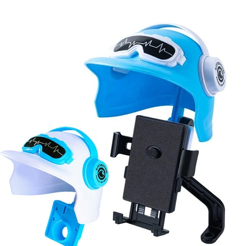 Latest Abs Mobile Phone Holders Plastic Motorcycle Umbrella With Phone Holder Metal Mobile Cycling Universal Motor Bike