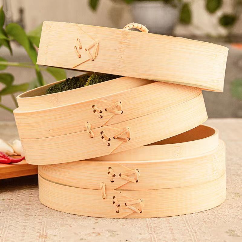 New Hot Selling Traditional Asian Bamboo Steamer large size bamboo steamer for Steaming Chinese Asian Food