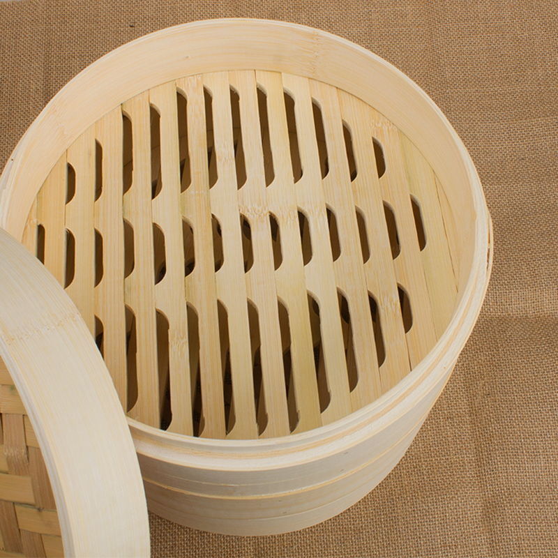 Wholesale Of New Materials Traditional Chinese Dim sum mini bamboo steamer favors For commercial use