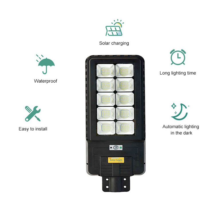 Hot Selling outdoor waterproof motion sensor solar powered street lights 400w battery solar street light