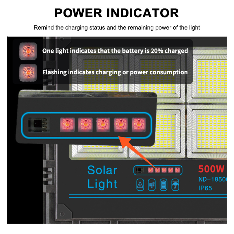 80w 100w 200w 300w 500w rechargeable flood light outdoor waterproof led solar flood lights with battery