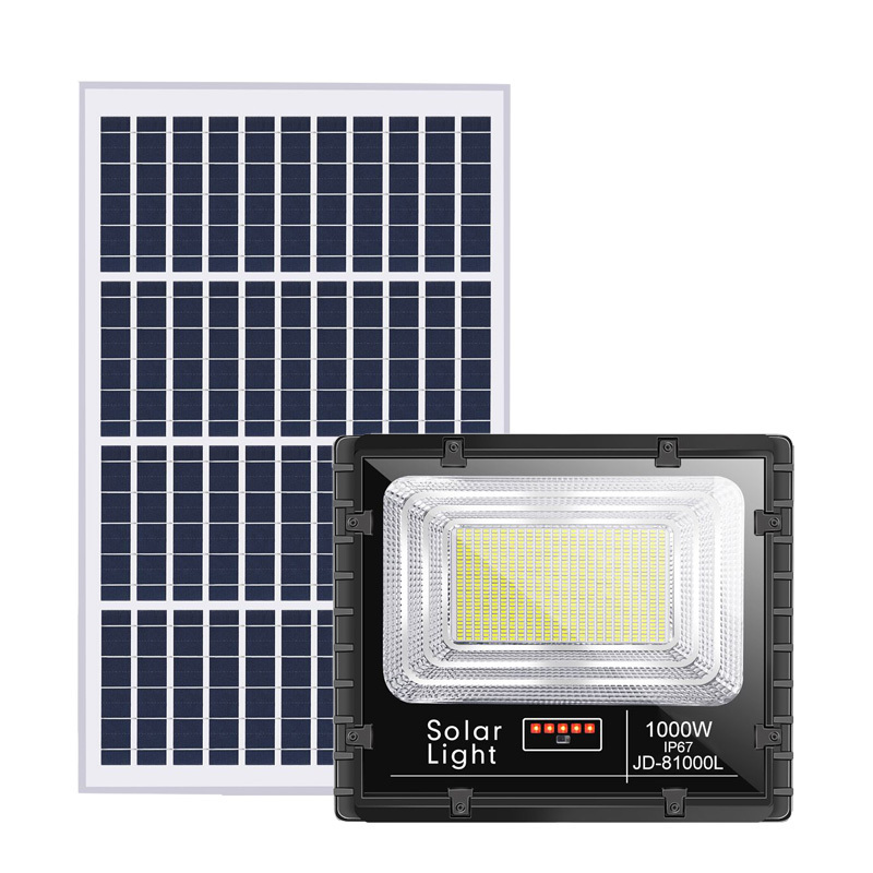 ODM 1000W Warm White Solar Power Outdoor Lamp Remote Ip65 Waterproof 25w 100w 200w 300w 500w Led Solar Flood Light