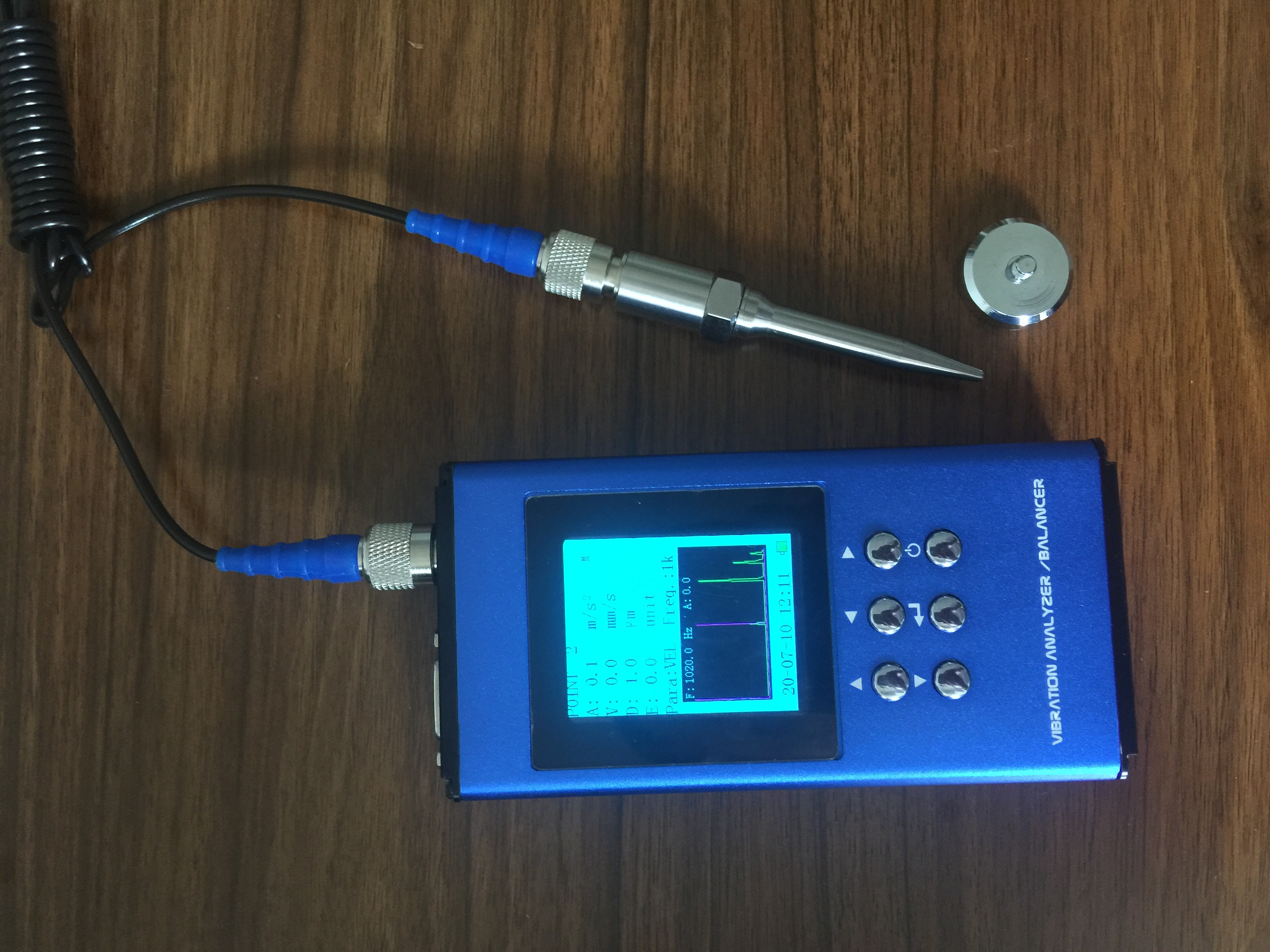 HG911H Portable Vibration Analyzer Meter Bearing fault analyzer/ collector