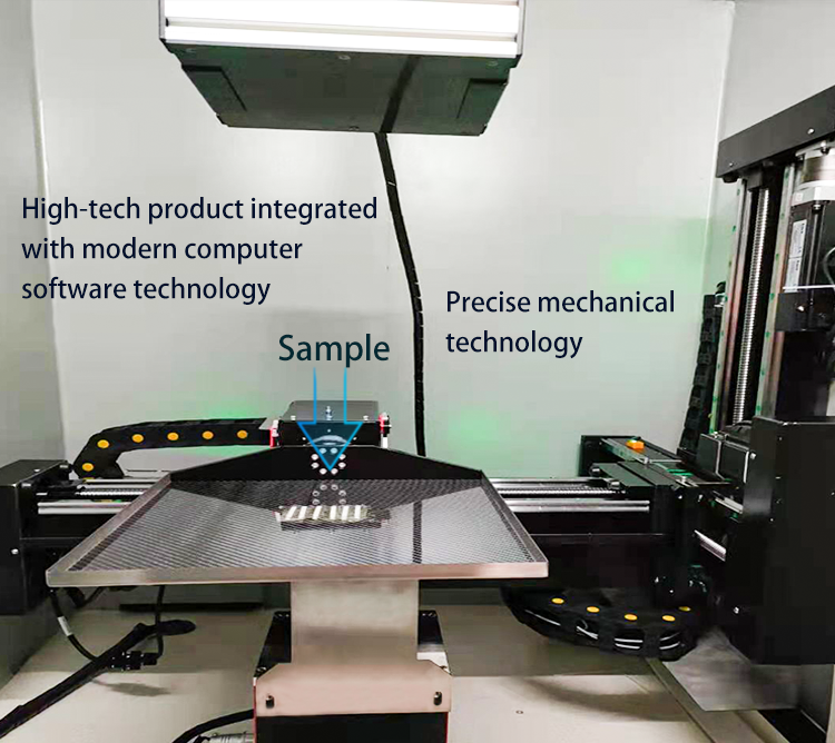 China PCB x ray scanner machine for pcb welding inspection