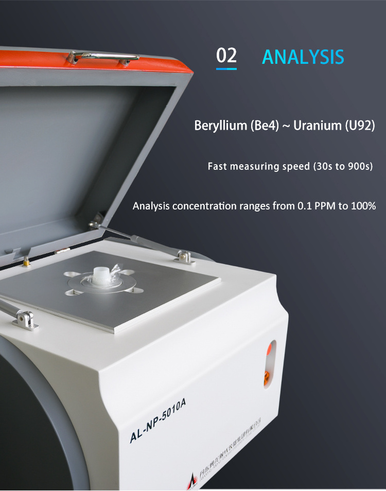 Xrf metal analyzer X-ray fluorescence spectrometer gold purity tester