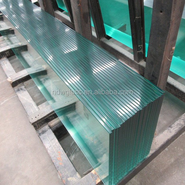 8mm 10mm 12mm thick tempered glass wall panels