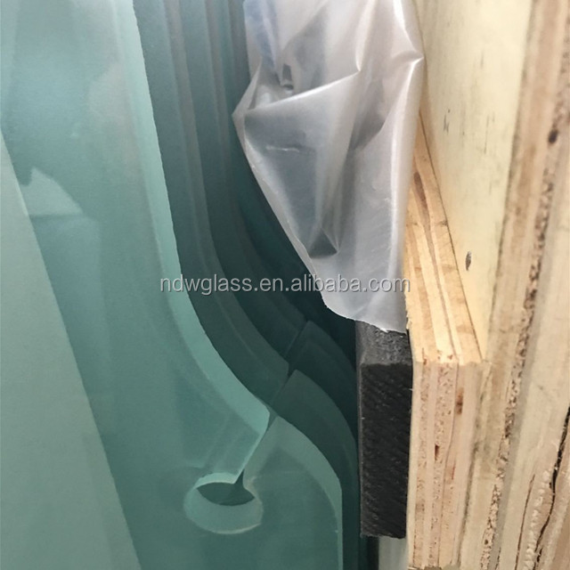 8mm 10mm 12mm thick tempered glass wall panels