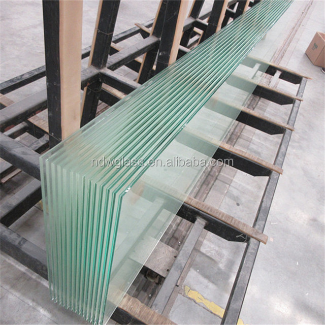 Clear pvb laminated glass 16mm clear float glass