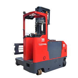 Factory price multi directional AC motor 4-way pallet stacker 3ton electric reach truck with 8 meters lifting height